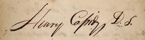 Portrait of Henry Cassidy, early Arkansas Post settler, lawyer, and surveyor of Cross and Poinsett Counties